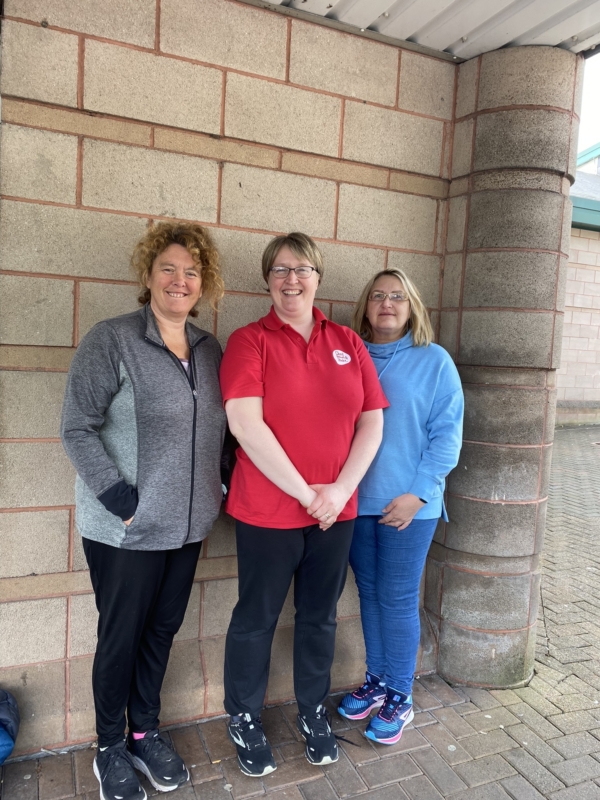 NICHS Enniskillen Walking Group Volunteers