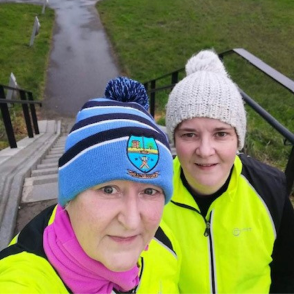 Amanda remembers husband Barney with every step she takes