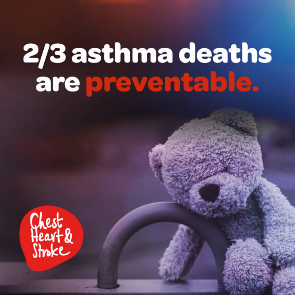 2 out of 3 asthma deaths are preventable- leading local health charity’s stark warning