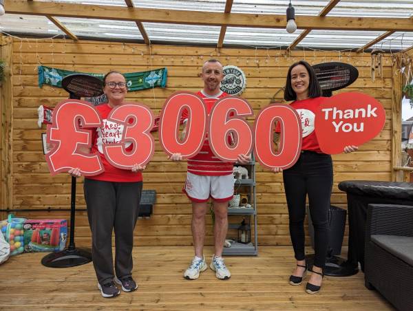 Darren Runs An Amazing 213 Miles For Local Charity