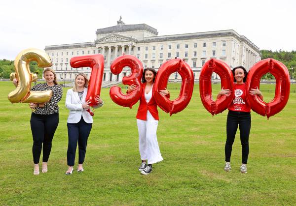 Miss NI Finalist Gaby Plays Her Part In Raising £73,000 To Support The Fight Against Heart Disease