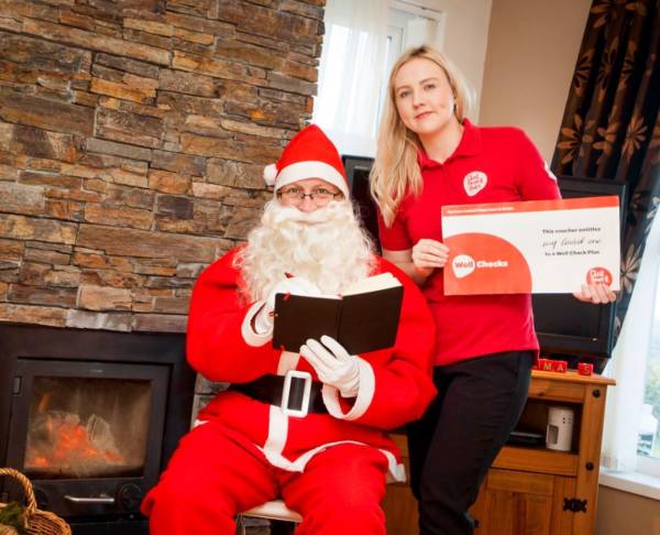 Santa Claus Adds Local Charity Gift Vouchers To Christmas List