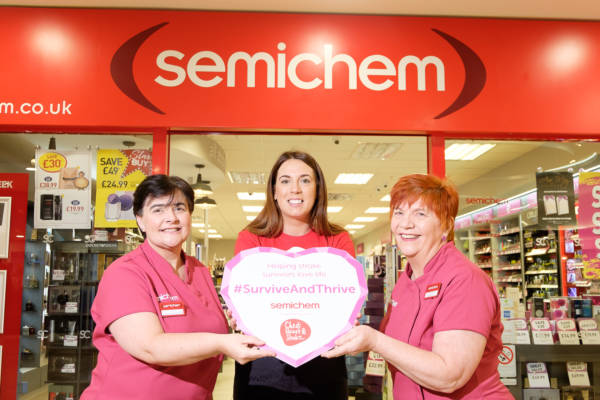 Leading local health charity partners with health driven retailer Semichem to help local stroke survivors survive and thrive