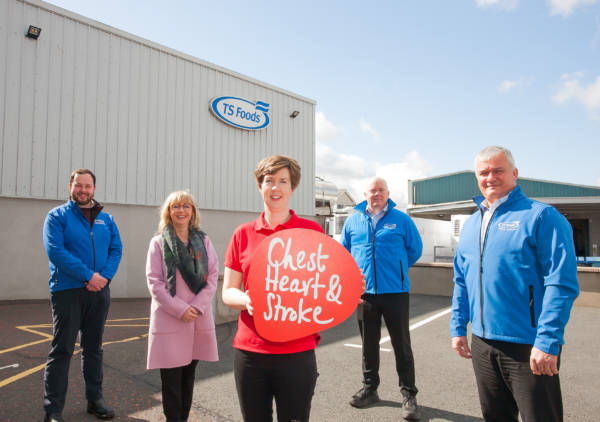 TS Foods in Castlewellan teams up with NICHS to prioritise staff health during the pandemic