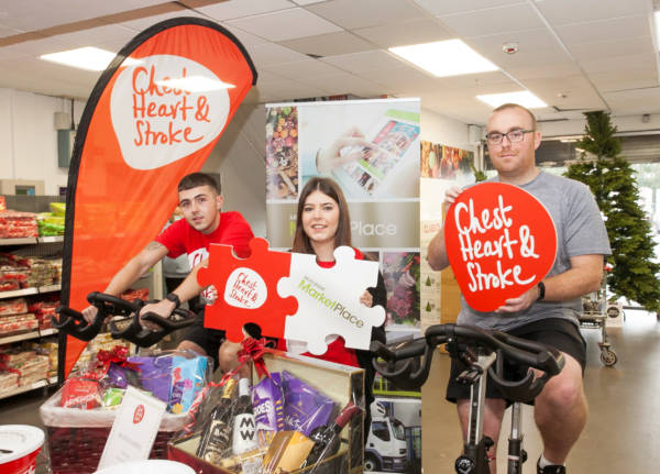 Musgrave MarketPlace go the extra mile to raise funds for NI Chest Heart & Stroke
