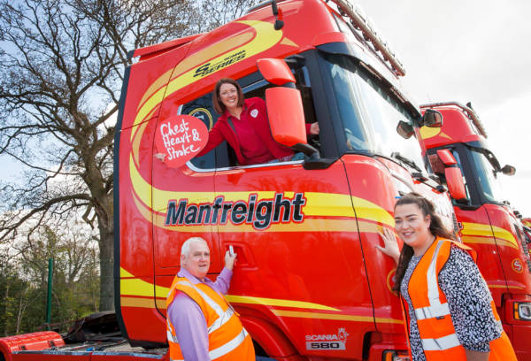 Manfreight Limited in Craigavon teams up with NICHS to prioritise staff health during the pandemic