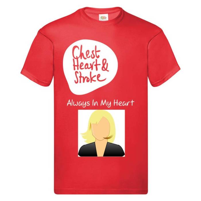 Always In My Heart In Memory Photo T-shirt