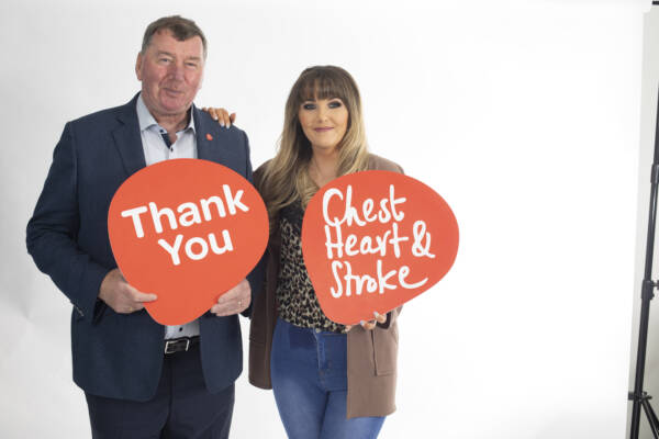 Sean Patterson and Dungannon Friends of NICHS Reach £50k Fundraising Milestone!